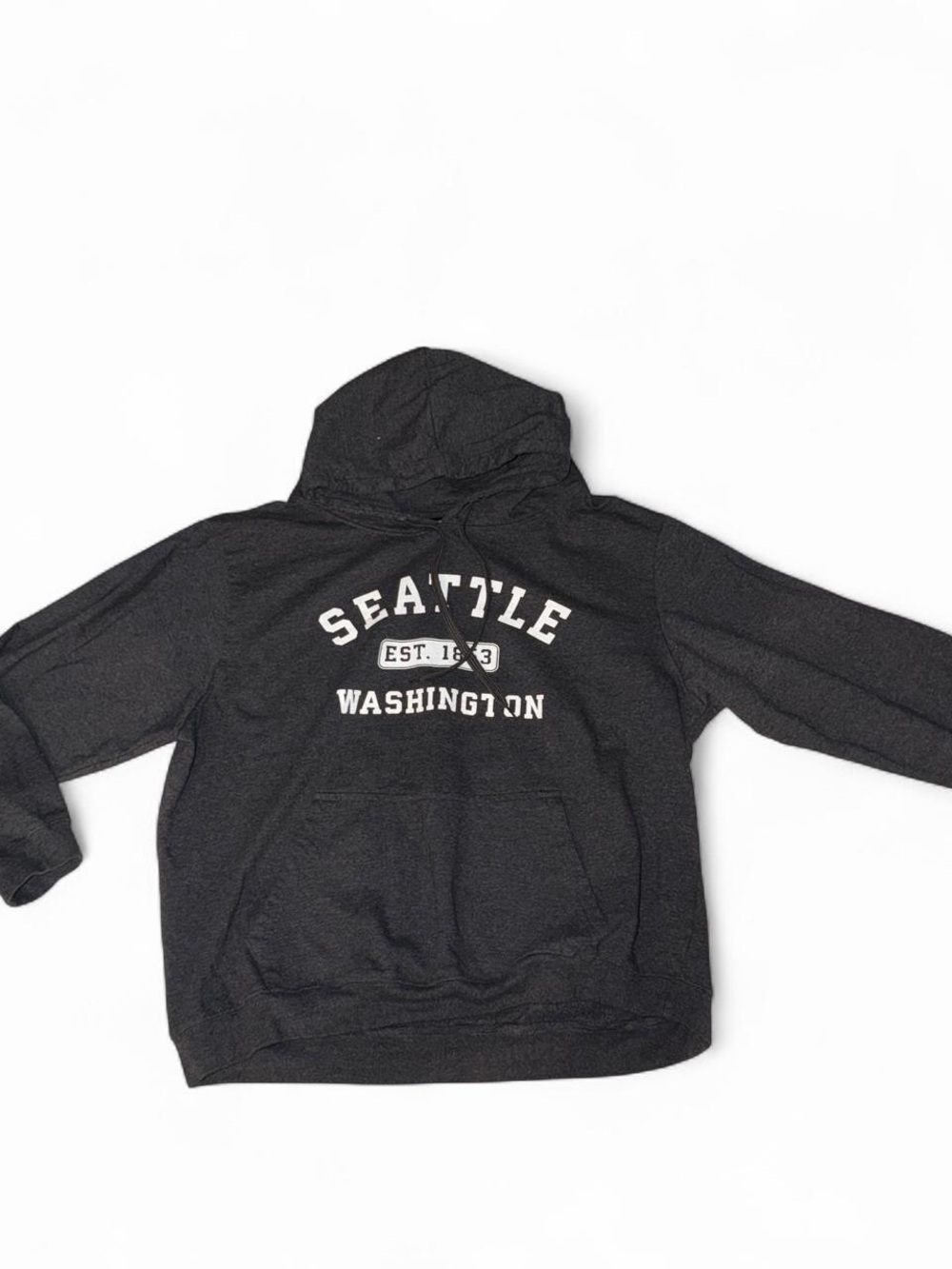 EUC Seattle Washington gray hoodie size XL